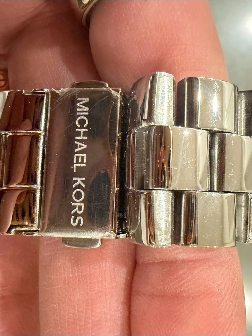 Michael Kors MK5352 Runway Crystal Silver Watch – Never Worn